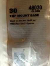 Weaver Top Mount Base for Winchester Marlin Remington 48030 thru 48039 choose