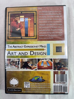 New Sealed DVD World Art Instruction; Abstract Expressionist Mind Art & Design