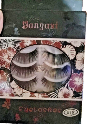 Eyelash Natural Thick Reusable 3D Mink Lashes Extension Waterproof - 5pairs