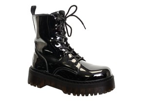 chunky sole combat boots