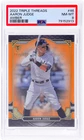 2022 Topps Triple Threads Aaron Judge Amber #46 /199 PSA 8