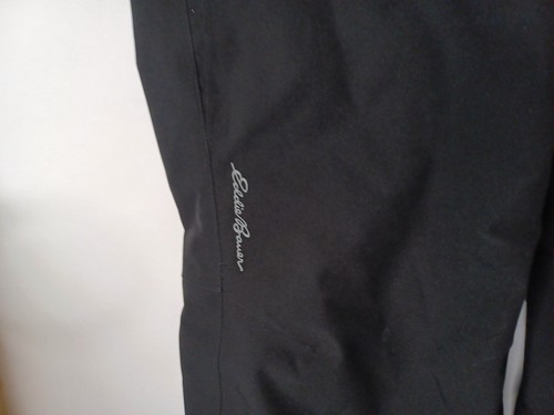Eddie Bauer Womens Powder SearchBlack Insulated Pants Weatheredge Snow S/ 32X31 - Picture 6 of 11