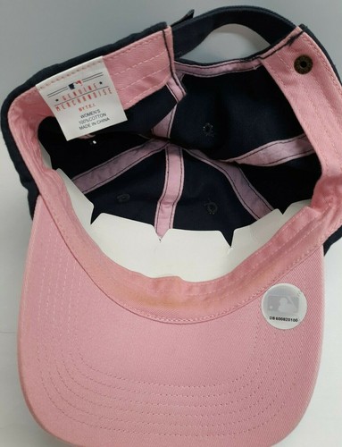 Cleveland Indians Women's Pink Baseball Cap Hat - Picture 7 of 9