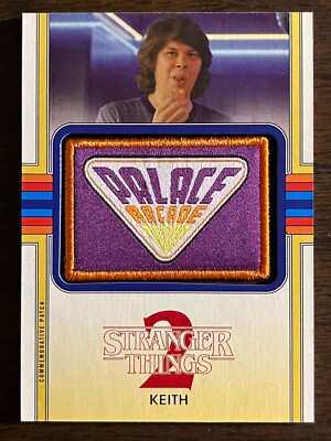 2019 Topps Stranger Things 2 #CP-KA Keith Palace Arcade Patch