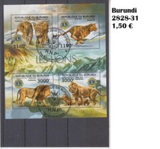 Drapieżne koty Lwy Burundi 2828-31