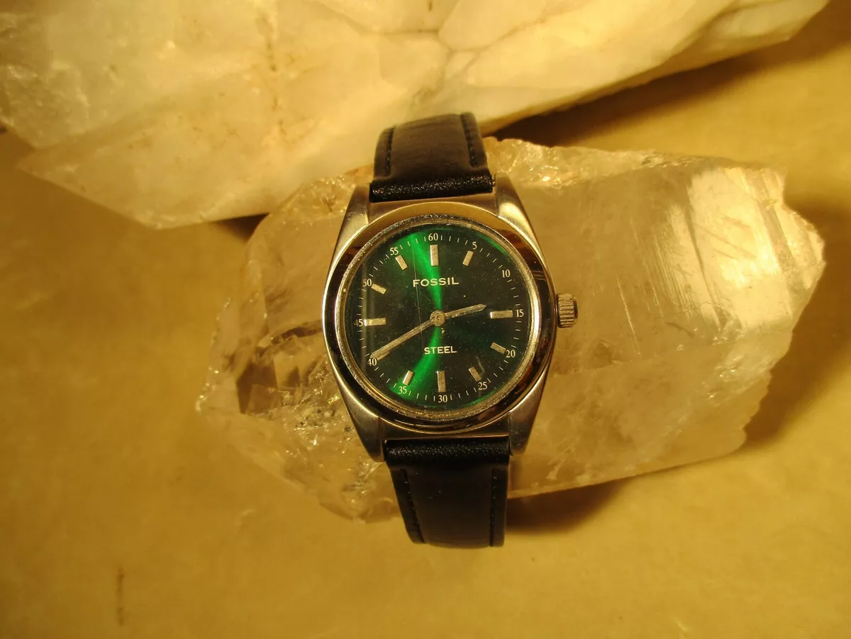 Fossil green shop dial