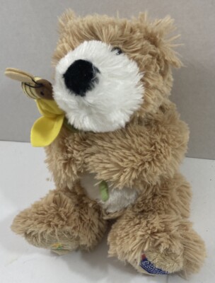 Boyds Bear Bea R Hope Bumble Bee & Flower 9'' plush American Cancer Society 1988