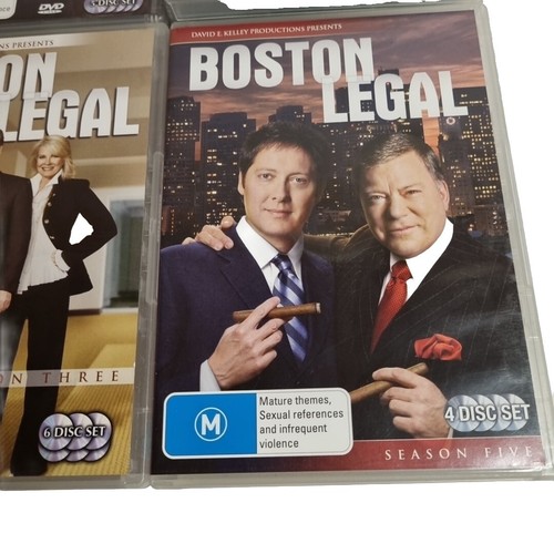 Boston Legal : The Complete Season 1, 2, 3 And Season 5 ( DVD, 2007) GC Region 4 - Picture 6 of 23