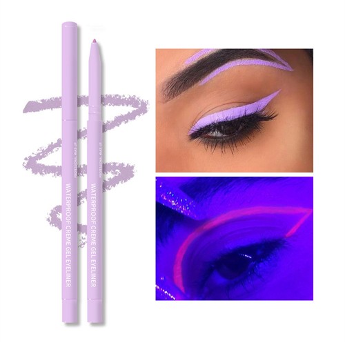 Lápiz delineador de ojos líquido colorido delineador de ojos gel pluma maquillaje impermeable de larga duración/ - Imagen 14 de 19