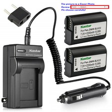 Kastar Battery AC Travel Charger for Panasonic DMW-BLK22 Lithium-Ion Battery