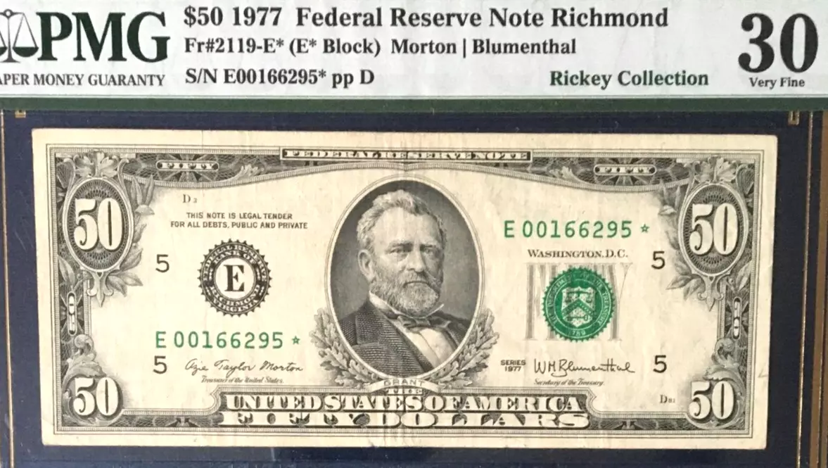 The $50 Federal Reserve Star Note