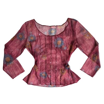 一点物 y2k 00s agnis b. vintage flower tops 一点物 y2k 00s agnis b. vintage flower tops