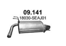  Endschalldämpfer Endtopf Auspuff für Honda Accord VII 2.4i 16V 02/03 rechts