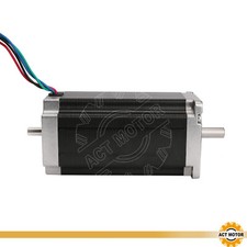 1PC Nema23 Schrittmotor 23HS2430B 3A 112mm 425oz-in Dual Shaft Stepper