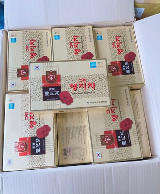 2 x Korea Lingzhi Mushroom Tea 3g x 100pcs Free Ship