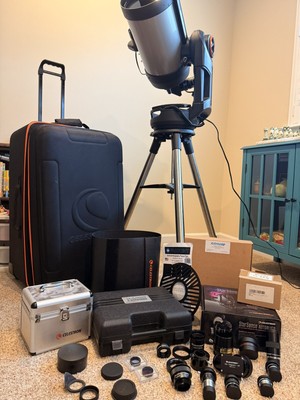 Celestron NexStar Evolution 8 With Over $2K In Upgrades Like Starsense/ Baader