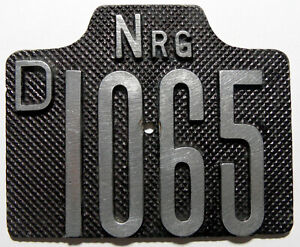 Nummernschild Schweden Bike Fahrrad Nrg Norrkoping D Sodermanland Bis 1940 Ebay