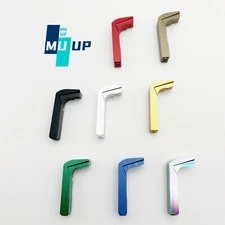 Extended Magazine Release for Gen 1-3 Glock 17-39  Red Black Silver Tan Rainbow