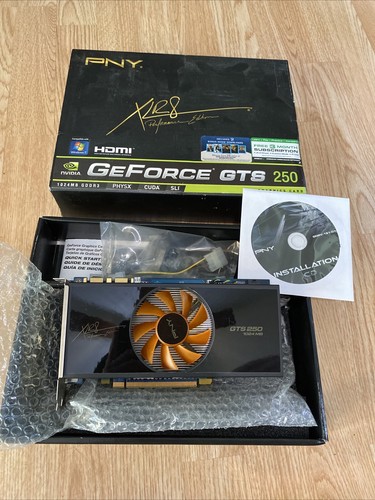 PNY XLR8 Performance Edition GTS250 1024MB-Nvidia GeForce Graphics Card