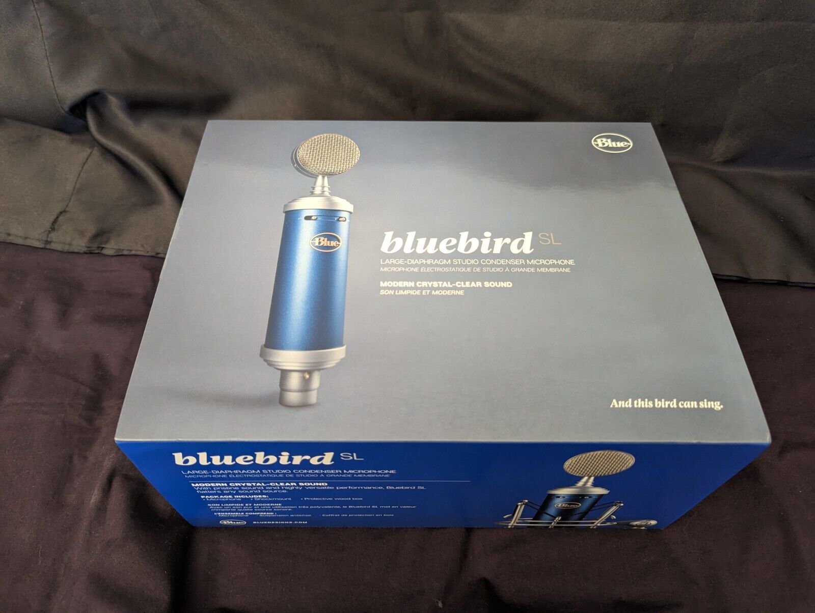 Blue Microphones Bluebird SL Studio Condenser Microphone - Blue