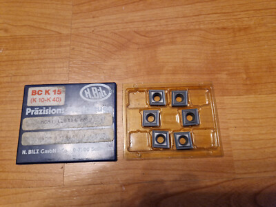H.Bilz BC K 15 (K10-K40), MCMT 120404 EN, MCMM 120404 EN, 1 Packung mit 6 Stück