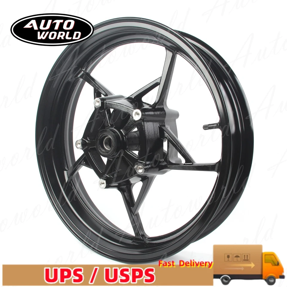 Llanta delantera 17"" para Kawasaki Ninja 650 Z650 2017 2018 2019 2020 2021 2022 Foto 2 de 4