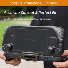 Protective Cover and Sunhood Kickstand 3-in1 Stand Game Console for Steam Deck
