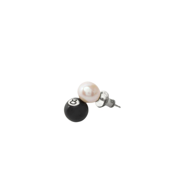 Stussy 8 Ball Earring Sterling Silver 338324 100% Authentic | eBay