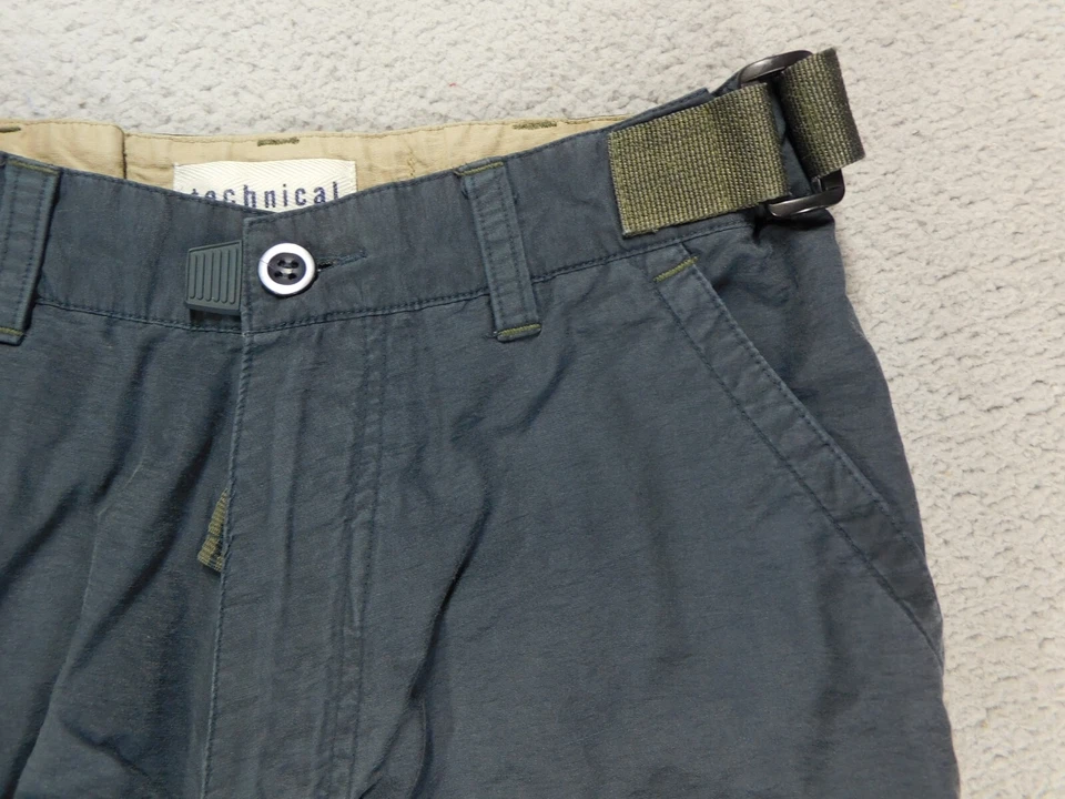 Pantalones cortos cargo Sonoma Technical para niños azul marino talla 12 algodón/nylon Foto 2 de 4