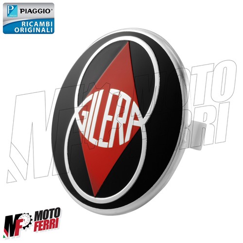 Scudetto Logo Emblema Anetriore Scudo Gilera Runner SP 50 125 200 Nexus GP 800 - Foto 5 di 5