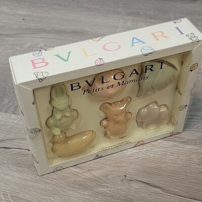 NEW BVLGARI Petits et Mamans Gentle Soap Coffret Set 6X50 g duck