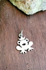 Retired James Avery Frog Prince Charm Sterling Silver