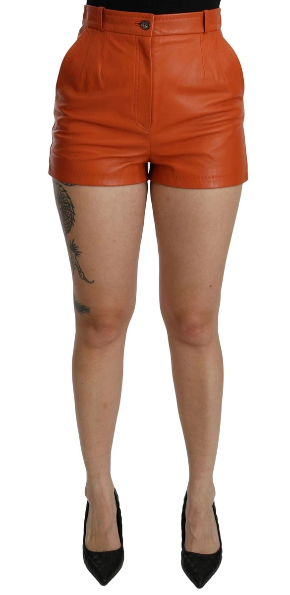 Orange hot sale pants shorts