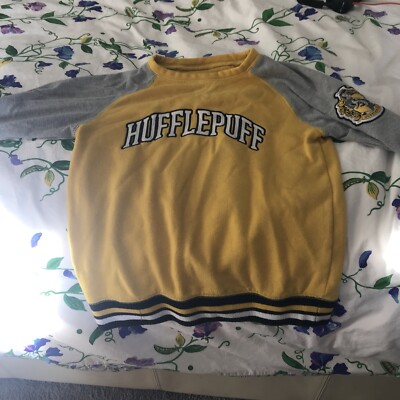 Harry Potter Hufflepuff Sweatshirt Kids Large (10-11 Yr