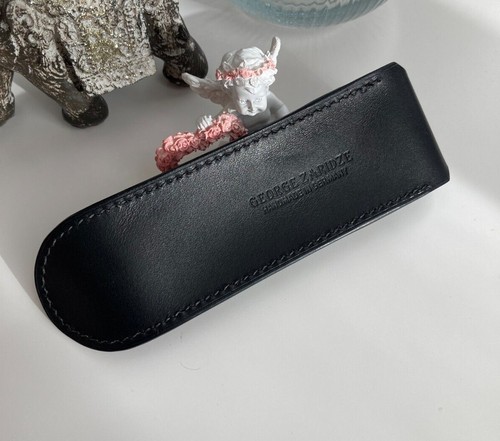 Leder-Stiftetui für 2 Stifte Etui für Montblanc Meisterstück Personalisierte - Picture 3 of 14