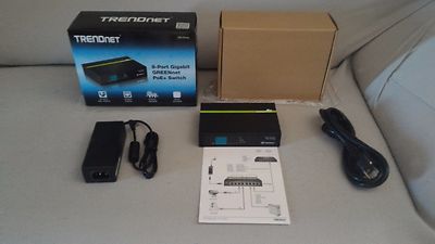 TRENDnet TPE-TG44g Switch 8 Port LAN Gigabit davon 4 Typ POE+