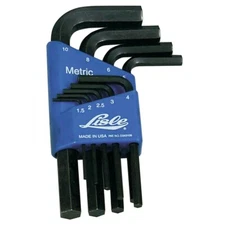 Lisle 42300 METRIC HEX KEY SET