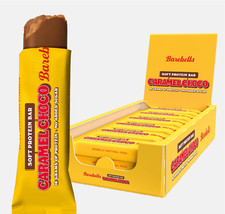 Barra Proteína Suave Barebells Barebells Caramelo Choco 12x55g CAJA NUEVA Barra Alta Proteína