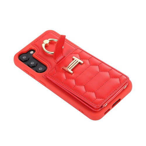 Luxury Leather Wallet Ring Shockproof Case Cover Strap For Samsung Galaxy Phone - Picture 61 of 72