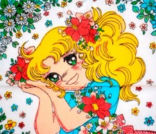 RARE! lot 3 mouchoirs neufs  CANDY CANDY d'époque - Récré A2 - no Goldorak popy