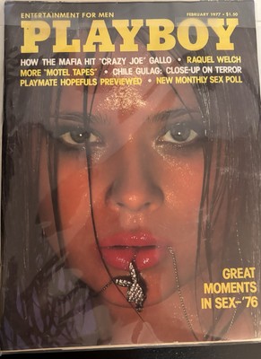 Vintage Playboy Magazine Feb 1977 Star Stowe Kiss Girl | eBay