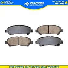 Rear Ceramic Brake Pads For 2008 2009 2010 2011 2012 2013 2014 Toyota Highlander