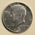 1967 US Kennedey Half Dollar 40% Silver Coin BU