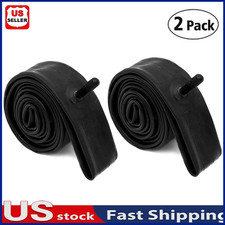 26" inch Inner Bike Tube 2PACK 26 x 1.75- 2.125 Bicycle Rubber Tire Interior BMX