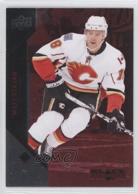 2011-12 Upper Deck Black Diamond Ruby /100 Matt Stajan #45 0f8