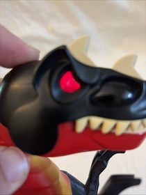 Lego T-Rex Black and Red Mutant Dinosaur 7477 Dino Attack *Lights Work*