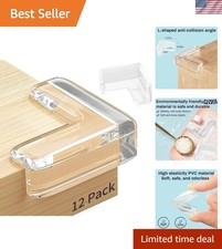 Environmentally Safe 12 Pack Corner Protectors for Baby Toddler Safety