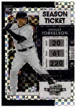 2022 Panini Chronicles #22 Spencer Torkelson Contenders Optic Building Blocks