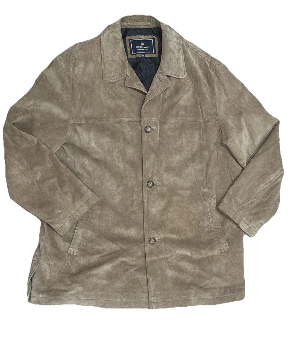 Blouson Homme Hiver en PU Simili Cuir Grande Taille Doublée Polaire