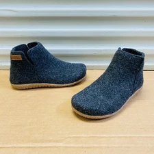 TAOS Good Wool Booties Shoe Woolly Boolly Gray Ankle Womens Size 38 US 7